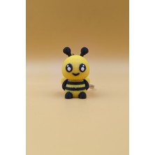 Rodopiva Örgü Desenli Arı Anahtarlık (Plastik)