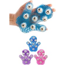 Epilons 9 Bilyeli El Şeklinde Omuz Bacak Masaj Aleti Masaj Eldiveni Giyilebilir Plastik Vücut Sıkılaştırıcı