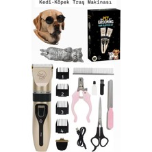 Özgürce Suya Dayanıklı Çok Fonksiyonlu Tüy Kesim Seti Evcil Hayvan Bakım Aleti