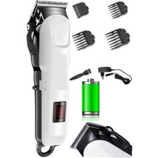 Özgürce Şarjlı Saç Sakal Ense Traş Makinesi, LCD Dijital Ekranlı, Pratik ve Güçlü