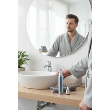 Özgürce Iki Parça Şarjlı Kulak Burun ve Ense Temizleme Düzeltme Cihazı