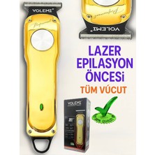 Özgürce Tüm Vücut Tüy Alma Tıraş Makinesi, Ipl ve Lazer Öncesi Kullanım