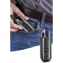 Özgürce Portatif Seyahat Burun Kılı Temizleme Cihazı Şarj Göstergeli