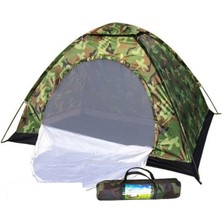 Skygo 4 Kişilik Kamuflaj Desenli Kolay Kurulumlu Kamp Çadırı