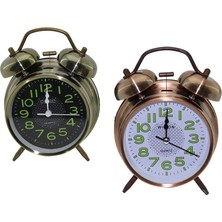 Store Mania Ieg™ Büyük Masa Çalar Saat Büyük Fosforlu Rakamlar Çap: 10CM ()