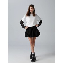 Lc Waikiki Yeni Sezon Beli Lastikli Genç Kız Etek