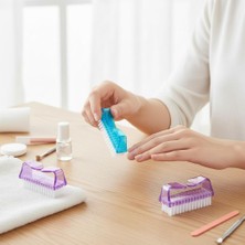 BURADABULDUN Tırnak Temizleme Fırçası - Manikür ve Pedikür Temizleme Fırçası (3 Adet)