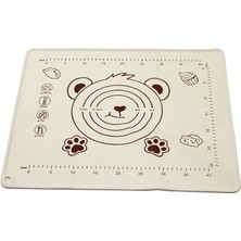 Store Mania Ieg™ Dikdörtgen  40X50CM  Renkli Silikon  Hamur Matı  Ölçek Çizimli   240GR ()