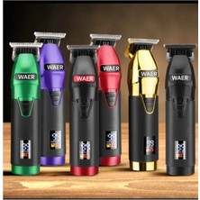 Özgürce Dijital Ekranlı Siyah Saç Sakal Tıraş Makinesi, Şarj Göstergeli