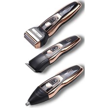 Özgürce İP-2025 3 Başlıklı Tıraş Makinesi, Günlük ve Hassas Ciltler Için