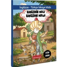 Bordo Ressam Nasrettin Hoca Ingilizce Türkçe Hikaye Seti