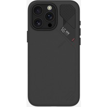 Aulumu iPhone 16 Pro Max Uyumlu MagSafe Özellikli Vegan Deri Kılıf -  Renk Değiştiren Isı Sensörü - A16