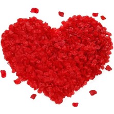 SHC4200 Mey Ithalat® Kırmızı Renk Gül Yaprağı Şekilli Konfeti – 1 Paket 100 Adet