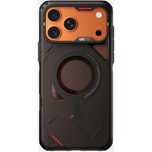 Aulumu iPhone 17 Pro Max Uyumlu MagSafe A17 Rugged Outdoor Kılıf - Soğutma Kanallı Köşe Korumalı Zırh