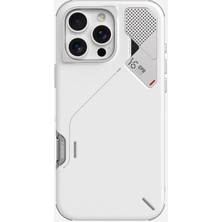 Aulumu iPhone 16 Pro Max Uyumlu Kılıf MagSafe Soğutmalı Isı Göstergeli, Slim Shock Proof Darbe Emici A16