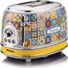 Delixa Positano Ekmek Kızartma Makinesi 2 Dilim 0155/1P - 810 Watt, Metal Gövde, 2 Dilim Kapasite, Buz Çözm