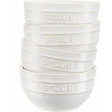 Delixa Staub, Kase 14 cm Set, 4'lü, Yuvarlak, Ceramic By Staub