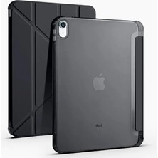 Braventa Collection Babilden iPad ile Uyumlu Kalem Bölmeli Trifolding Cover Tablet Kılıf Katlanabilir Standlı Otomatik U