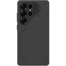 Aulumu Samsung Galaxy S25 Ultra Uyumlu MagSafe Vegan Deri Kılıf, Isı Göstergeli - Soğutma Sistemli