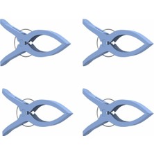 Braventa Collection Büyük Mandal Plaj Havlusu Şezlong Sabitleyici Halı Asma Mandalı Çamaşır Klipsi Havlu Kıyafet Tutucu