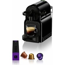 Delixa Nespresso D40 Inissia Kapsüllü Kahve Makinesi, Siyah