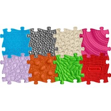 Delixa Muffık MFK-020-1 Medium 1 Orta Boy Duyusal Motor Yapboz Matı Çocuklar Için, Bebekler Için Duyusal Oy