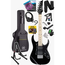 Delixa Maxword DE-150BK-ST Maple Klavye Hh Manyetik Yüksek Kaliteli Elektro Gitar Seti