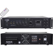 Braventa Collection Hepa-Merz Hepa Merz HM250-6 Bölgeli Anfi 250 Watt 6 Zone Mikser Amfi USB Bluetooth