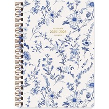 Braventa Collection Keskin 17 * 24 Spiralli Akademik Ajanda - Tuval
