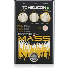 Delixa Tc Helicon Büyük Grup-Ses Efektleri Için Stüdyo Kalitesinde Vokal Stompbox