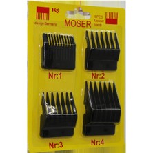 Özgürce Pratik ve Şık 4 Parça Makine Tarak Seti, Tarak ve Bakım Aleti