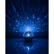 Novytech Müzikli Yıldız Yansıtmalı Dekoratif Gece Lambası - Lisinya