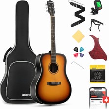 Delixa Dag-1s Akustik Gitar Paketi (Sunburst)