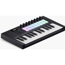 Braventa Collection Novation Launchkey Mini 25 [mk4] — Taşınabilir 25 Mini Tuşlu, Usb, Mıdı Klavye Kontrolörü, Daw Enteg