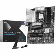 Delixa Msı, Pro Z890-S Wifi Soket 1851 Ddr5 8600MHZ(OC) USB 20GBPS3XM.2 2xtb4 HDMI Display 2.5g Lan Wifi7 A