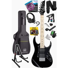 Braventa Collection Maxword DE-150BK-ST Maple Klavye Hh Manyetik Yüksek Kaliteli Elektro Gitar Seti
