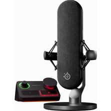 Delixa Alias Pro Kit —xlr Mikrofon + Yayın Mikseri —oyun, Yayın ve Podcast’ler Için 3 Kat Daha Büyük Kapsül