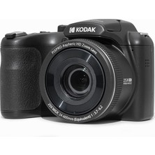 Delixa Kodak Pıxpro Astro Zoom AZ255-BK 16MP Dijital Fotoğraf Makinesi 25X Optik Zoom 24 mm Geniş Açı 1080P