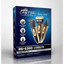 Özgürce 3’lü Çok Fonksiyonlu Şarjlı Bakım Seti, Saç, Sakal ve Burun Tıraş Aparatı