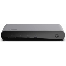 Delixa Thunderbolt 4 Dock Pro, Tek 8k 60hz, Çift 4K Ekran Uyumlu, 2 x Thunderbolt 4 Bağlantı Noktası, 2 x H