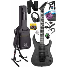 Delixa Maxword Grade-St Gray Rosewood Klavye Hh Yüksek Kaliteli Floyde Rose Elektro Gitar