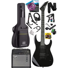 Delixa Maxword GRADE-50AMP Rosewood Yüksek Kalite 50W Amfili Elektro Gitar