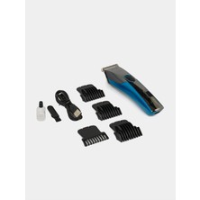 Özgürce Kablosuz Profesyonel Saç ve Sakal Trimmer, Uzun Pil Ömürlü, Mavi