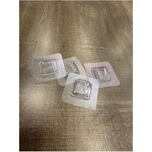 Braventa Collection Ata Home Yedek Yapıştırıcı Sticker Duvar Yapışkan Sihirli Banyo Düzenleyici Yedek Yapıştırıcısı 4 Ad