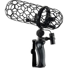 Delixa 086302 6.1" Uzunluğa Kadar Mikrofonlar Için Nano Shield Rüzgar Koruyucu Kit Ns2-Ca