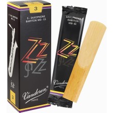 Delixa SR443 Bari Sax Zz Reeds Strength 3; 5'li , Siyah