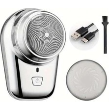 Shopwave Mını Shaver P-10 K-10 Mini Taşınabilir Sıfır Sakal Traş Makinesi USB Şarjlı (5047)