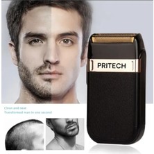 Özgürce Iki Bıçaklı Siyah Su Geçirmez Tıraş Makinesi, Pratik ve Şık Tasarım