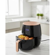 Epilons 6 Litre Geniş Hazneli Air Fryer Yüksek Güçlü Sağlıklı Yağsız Pişirme