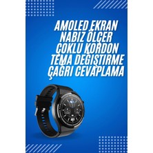 Nacario Mey Ithalat® 2025 Model Yeni Nesil Gps Uyumlu Uyku Takibi ve Sağlık Takibi Spor Modları